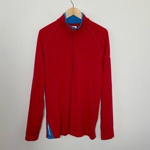 Icebreaker Men's Merino 260 Tech Long Sleeve Half Zip Thermal Top outdoor Large